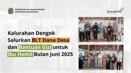 Kalurahan Dengok Salurkan BLT Dana Desa dan Bantuan Gizi untuk Ibu Hamil Bulan Juni 2025